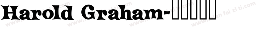 Harold Graham字体转换